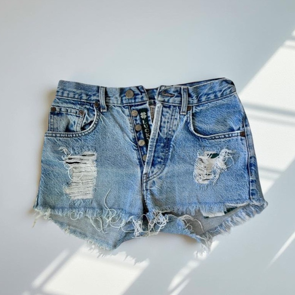 Vintage lucky brand cut off shorts